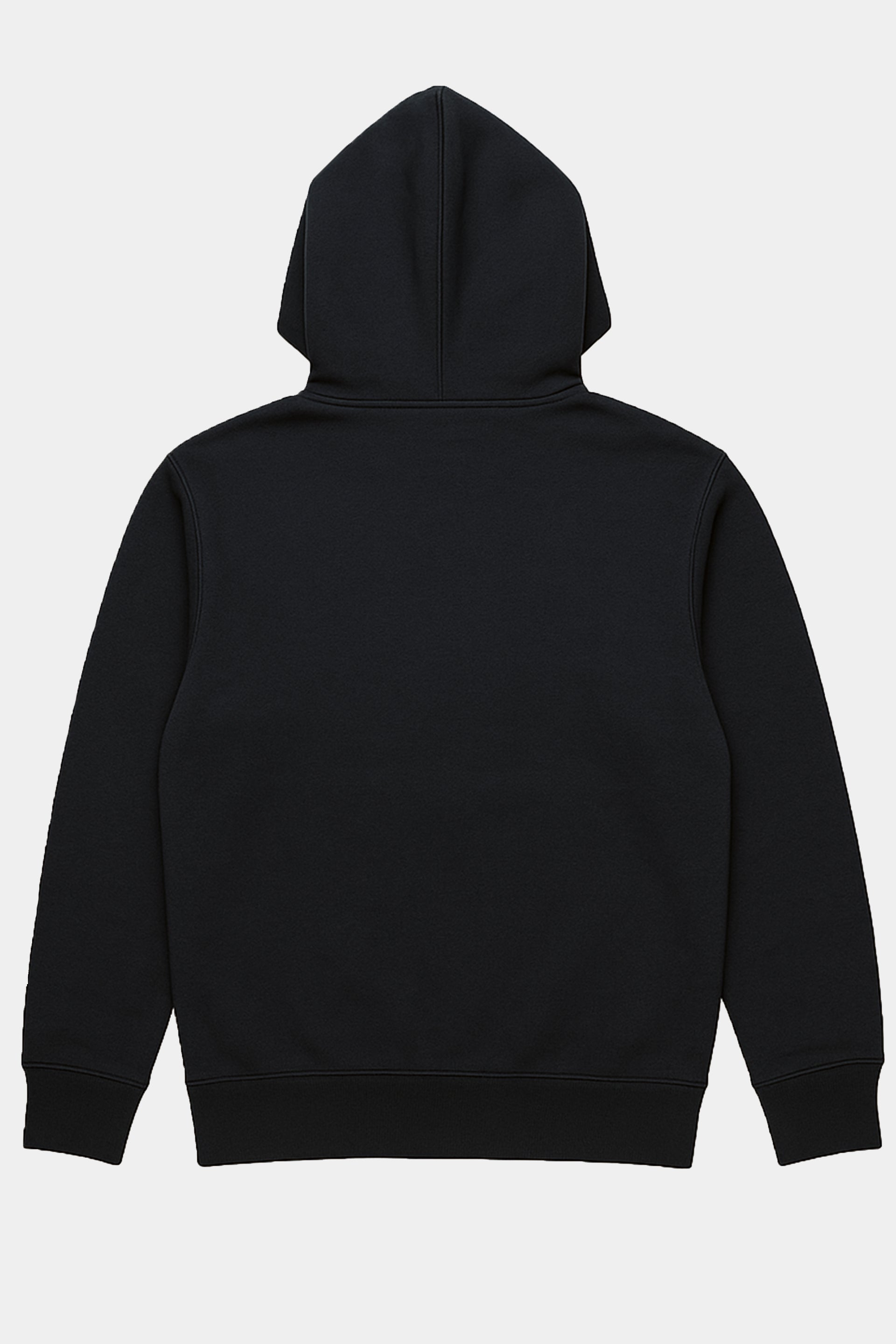 BLACK OVERSIZED HODDIE