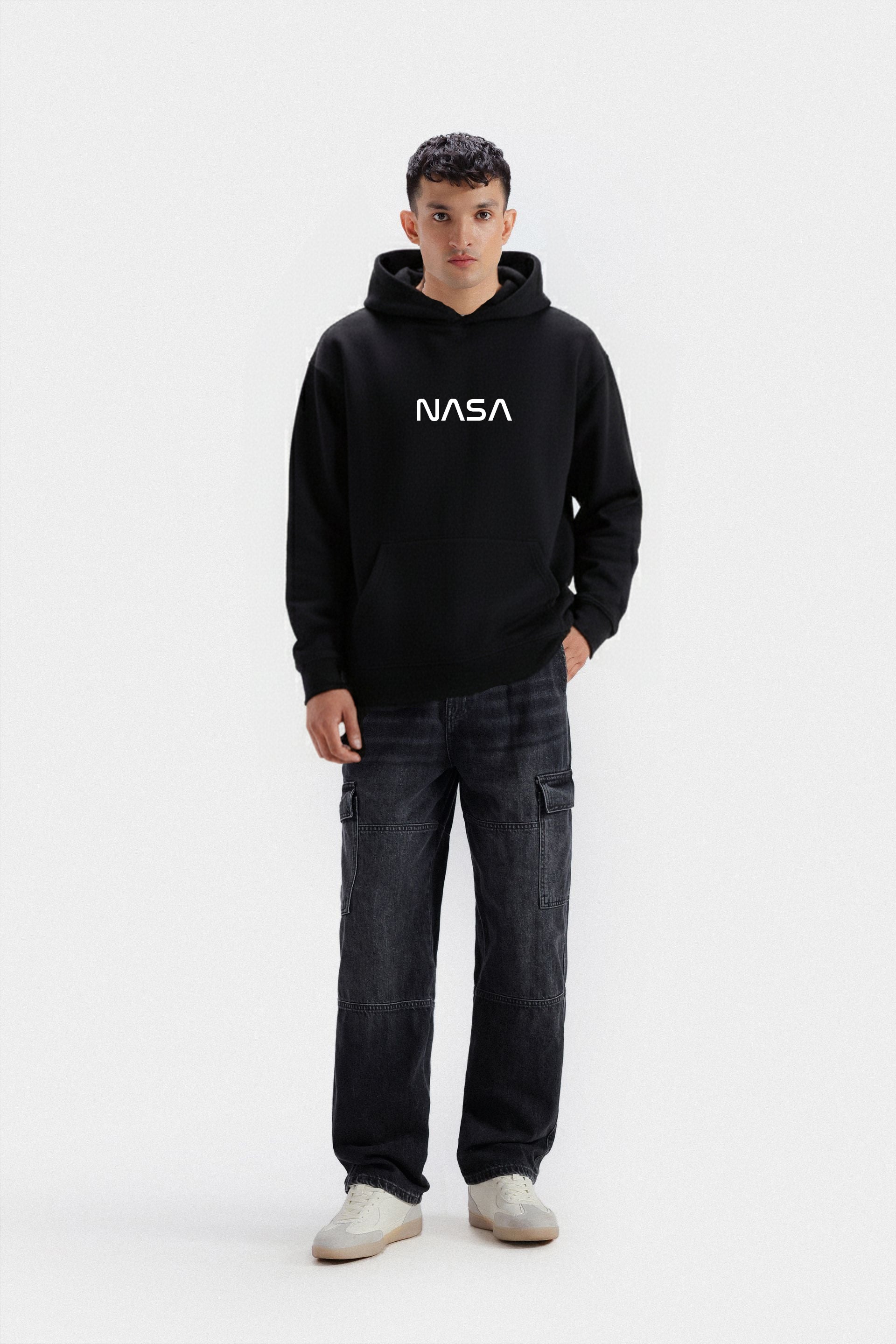 NASA OVERSIZED LONG HODDIES